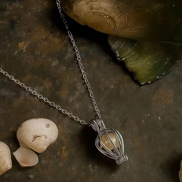 Romantični set sa biserom i priveskom